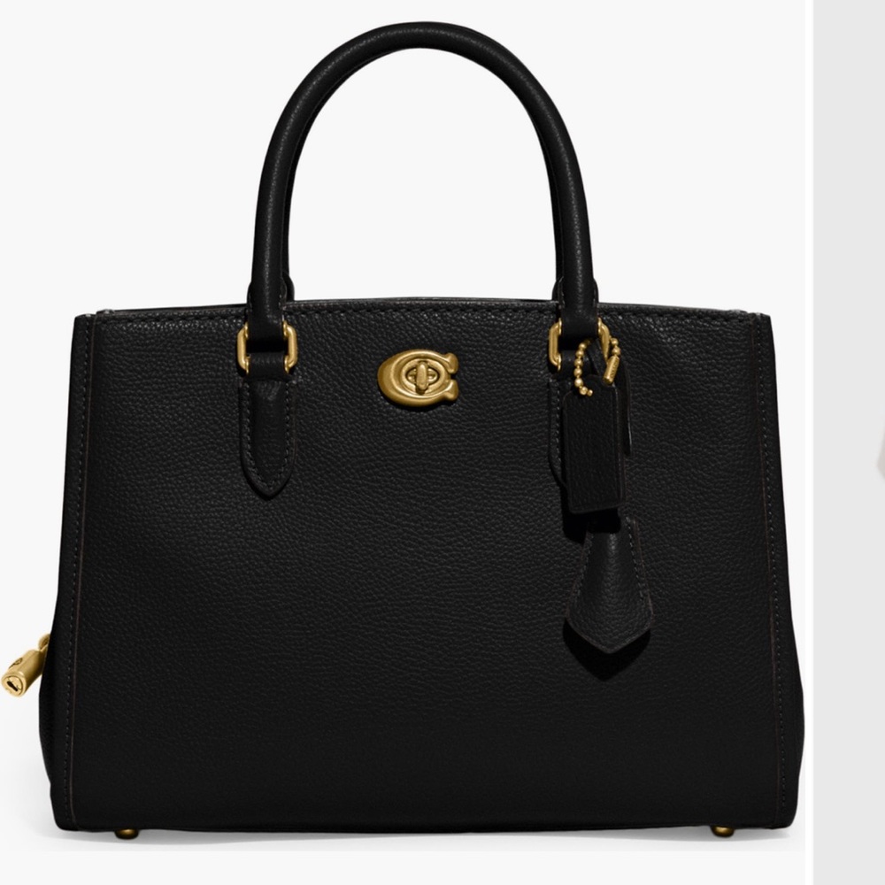 Coach Brooke pebble carryall 28